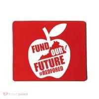 Fund Our Future Red for Ed Virginia Mousepad thumb 0