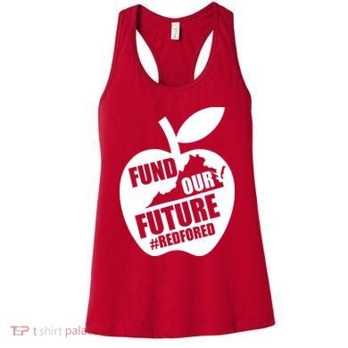 Fund Our Future Red for Ed Virginia Women's Tank Top