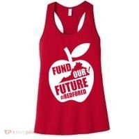 Fund Our Future Red for Ed Virginia Women's Tank Top thumb 0
