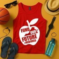 Fund Our Future Red for Ed Virginia Tank Top thumb 4