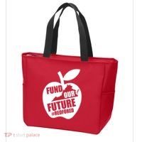 Fund Our Future Red for Ed Virginia Tote Bag thumb 3