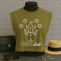 Funding Love Garment-Dyed Women's Muscle Tee thumb 3