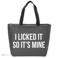 Funny - I Licked It So It's Mine Tote Bag thumb 0
