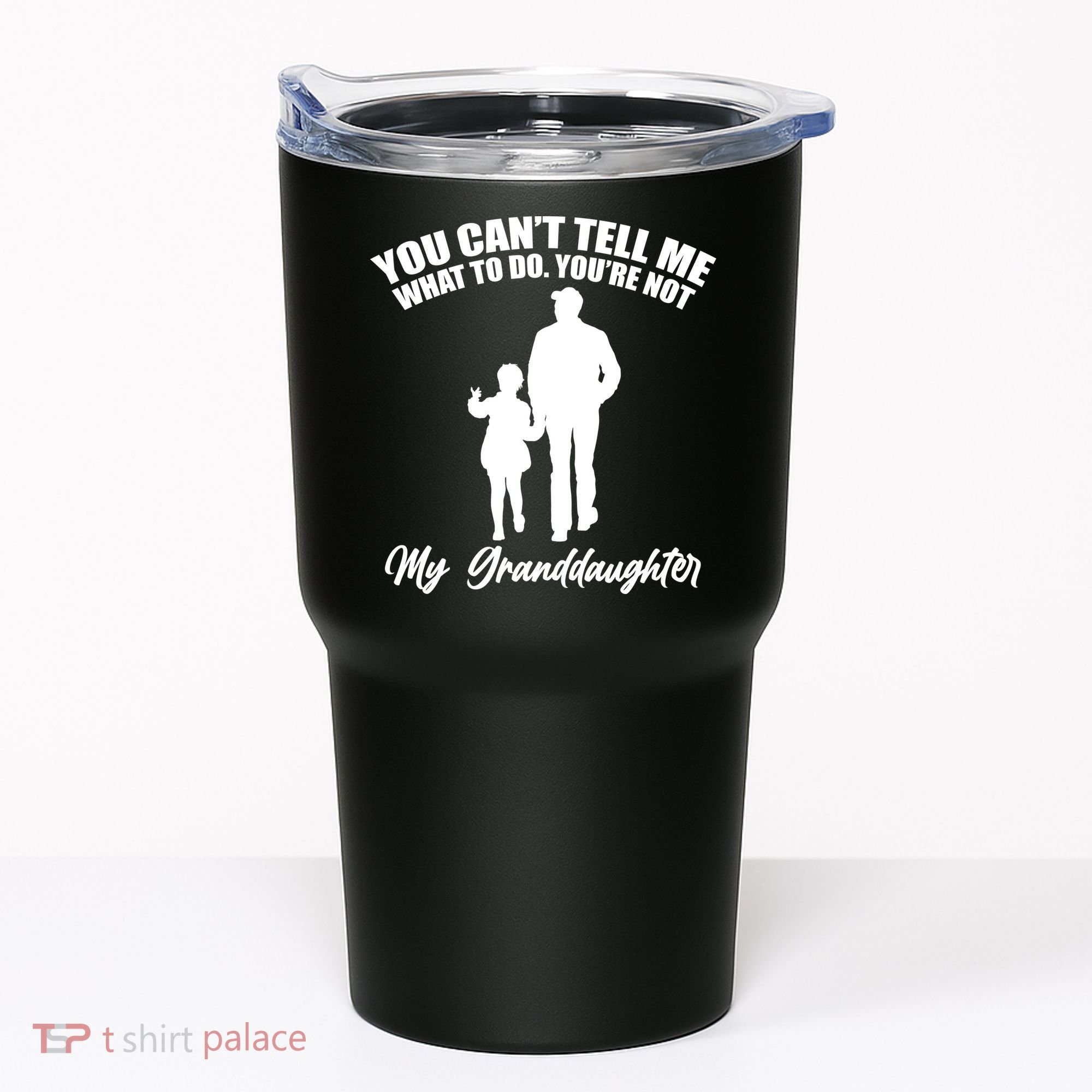 Funny & Cute Granddaughter And Grandfather Tumbler