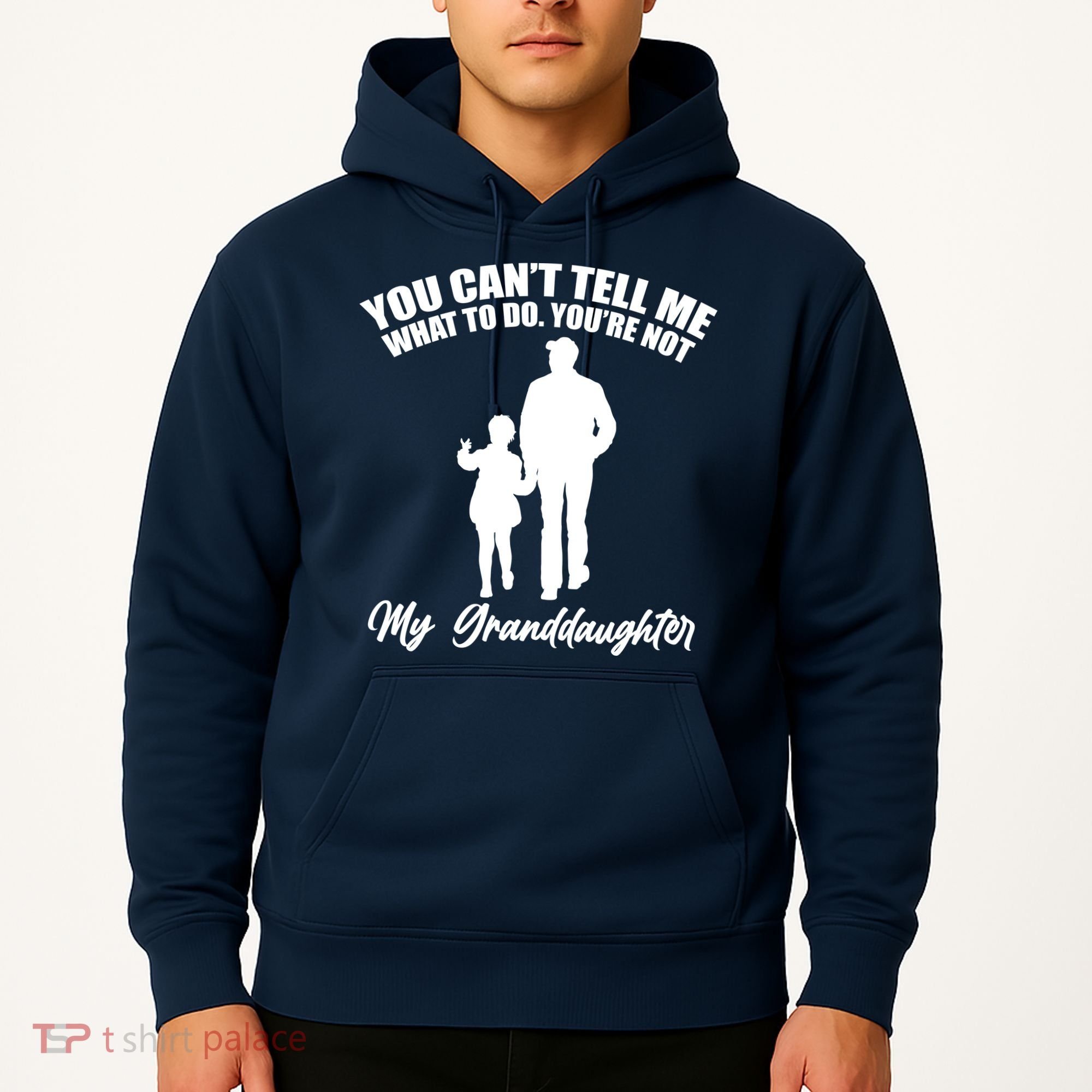 Funny & Cute Granddaughter And Grandfather Hoodie