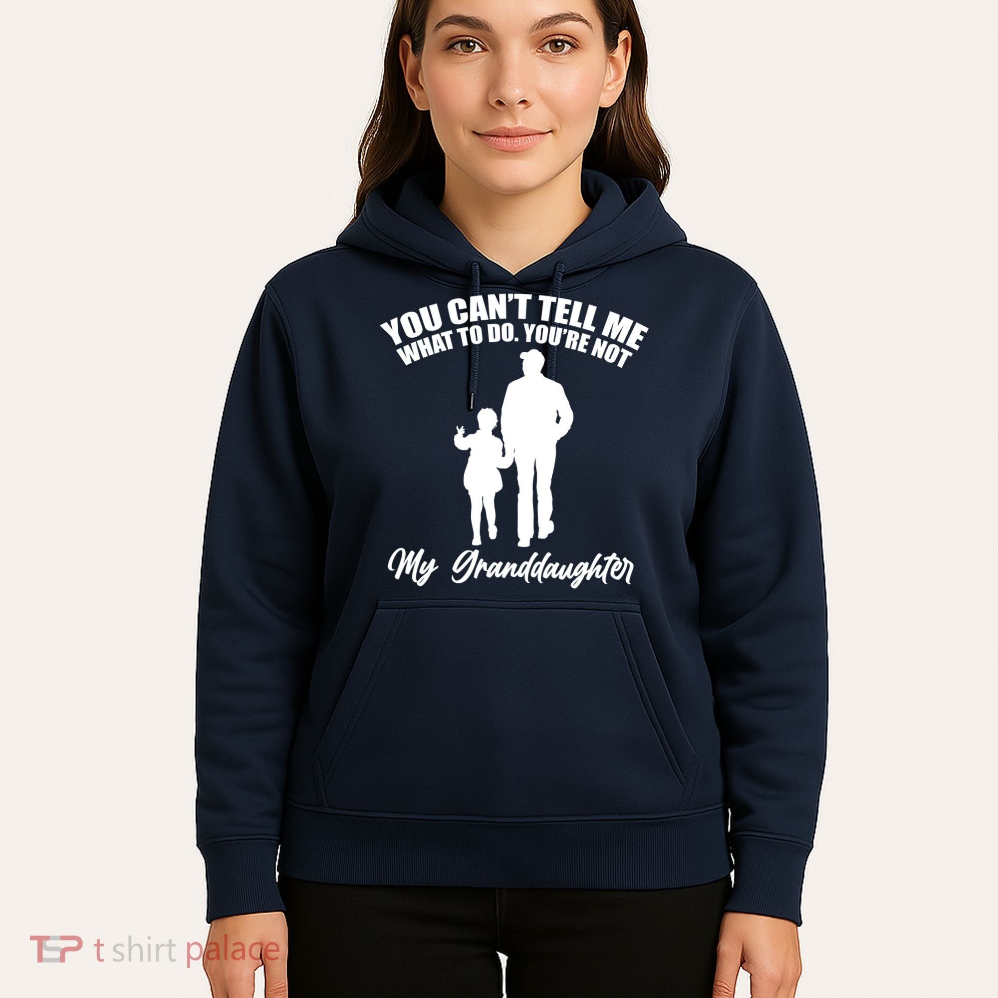 Funny & Cute Granddaughter And Grandfather Hoodie