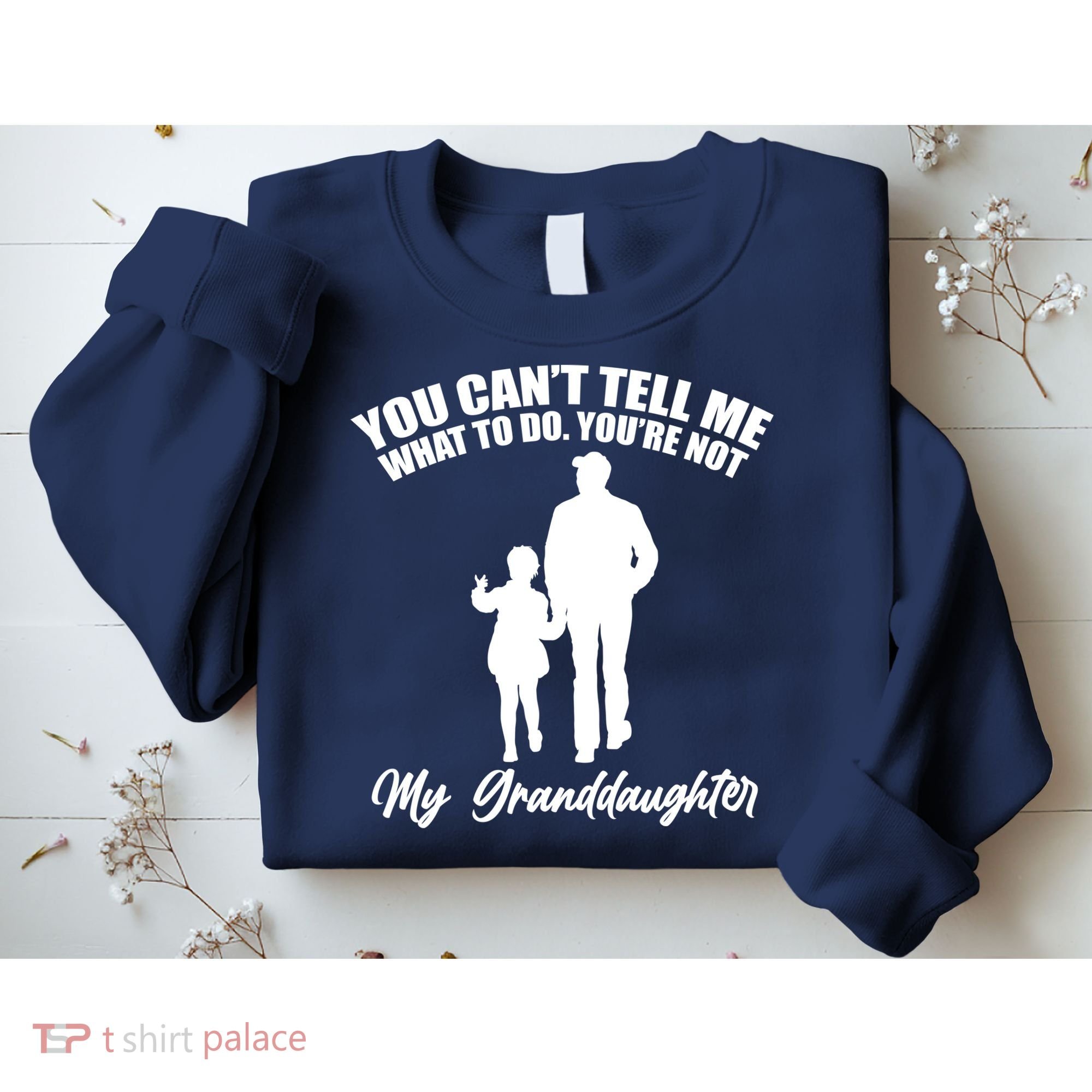 Funny & Cute Granddaughter And Grandfather Sweatshirt