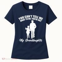 Funny & Cute Granddaughter And Grandfather Women's T-Shirt thumb 0