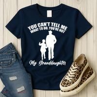 Funny & Cute Granddaughter And Grandfather Women's T-Shirt thumb 3