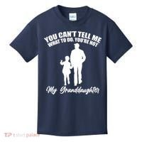 Funny & Cute Granddaughter And Grandfather Kids T-Shirt thumb 0