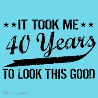 Funny 40th Birthday: It Took Me 40 Years To Look This Good Long Sleeve Shirt thumb 2