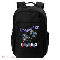 Funny 4th of July Ermagerd Sparklers Backpack thumb 0
