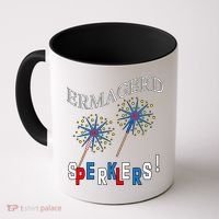 Funny 4th of July Ermagerd Sparklers Coffee Mug thumb 0