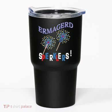 Funny 4th of July Ermagerd Sparklers Tumbler