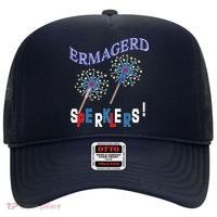 Funny 4th of July Ermagerd Sparklers Hat thumb 0