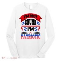 Funny 4th of July Not Drunk Patriotic Long Sleeve Shirt thumb 0