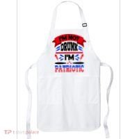 Funny 4th of July Not Drunk Patriotic Apron thumb 0