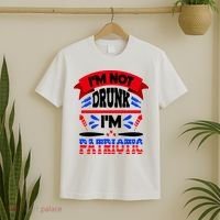 Funny 4th of July Not Drunk Patriotic T-Shirt thumb 2
