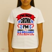 Funny 4th of July Not Drunk Patriotic T-Shirt thumb 4