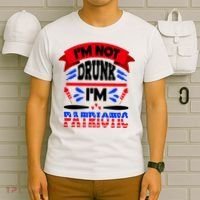 Funny 4th of July Not Drunk Patriotic T-Shirt thumb 6