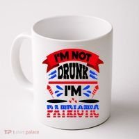 Funny 4th of July Not Drunk Patriotic Coffee Mug thumb 0
