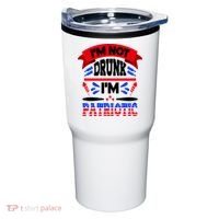 Funny 4th of July Not Drunk Patriotic Tumbler thumb 0