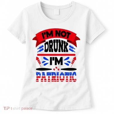 Funny 4th of July Not Drunk Patriotic Women's T-Shirt