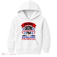 Funny 4th of July Not Drunk Patriotic Kids Hoodie thumb 0