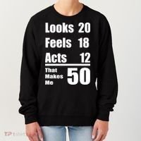 Funny 50th Birthday Fifty Years Women's Sweatshirt thumb 0