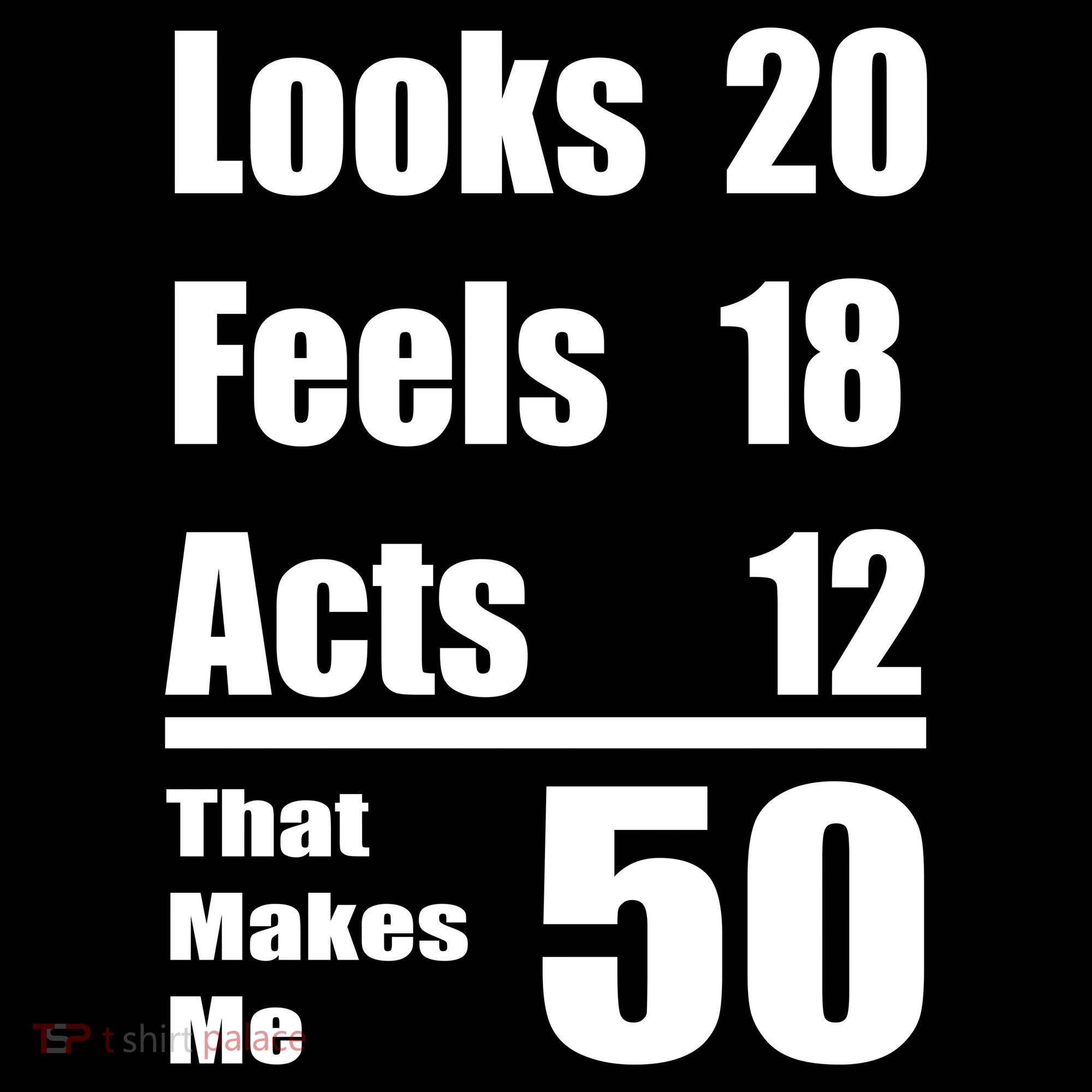 Funny 50th Birthday Fifty Years V-Neck T-Shirt