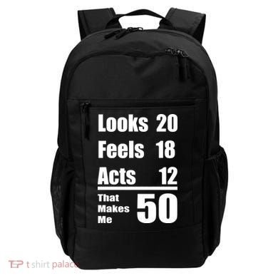 Funny 50th Birthday Fifty Years Backpack