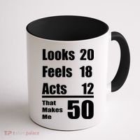 Funny 50th Birthday Fifty Years Coffee Mug thumb 1