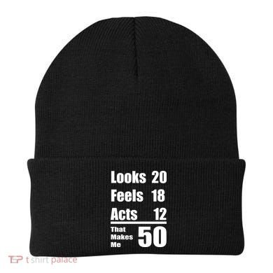 Funny 50th Birthday Fifty Years Beanie