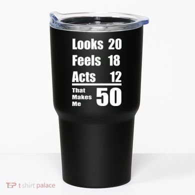 Funny 50th Birthday Fifty Years Tumbler