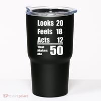 Funny 50th Birthday Fifty Years Tumbler thumb 0