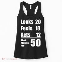 Funny 50th Birthday Fifty Years Women's Tank Top thumb 0