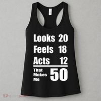 Funny 50th Birthday Fifty Years Women's Tank Top thumb 3