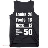 Funny 50th Birthday Fifty Years Tank Top thumb 0
