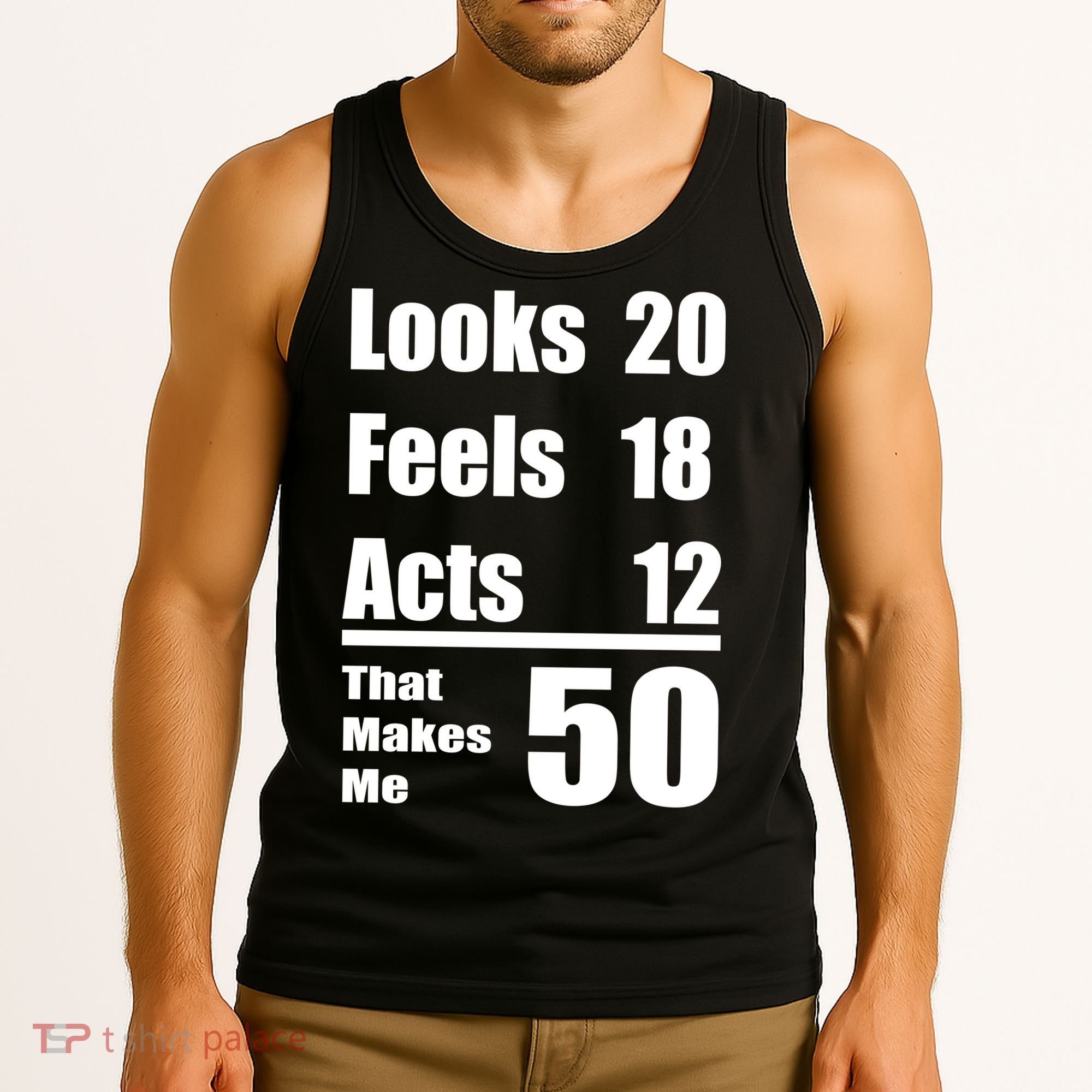 Funny 50th Birthday Fifty Years Tank Top