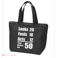 Funny 50th Birthday Fifty Years Tote Bag thumb 3