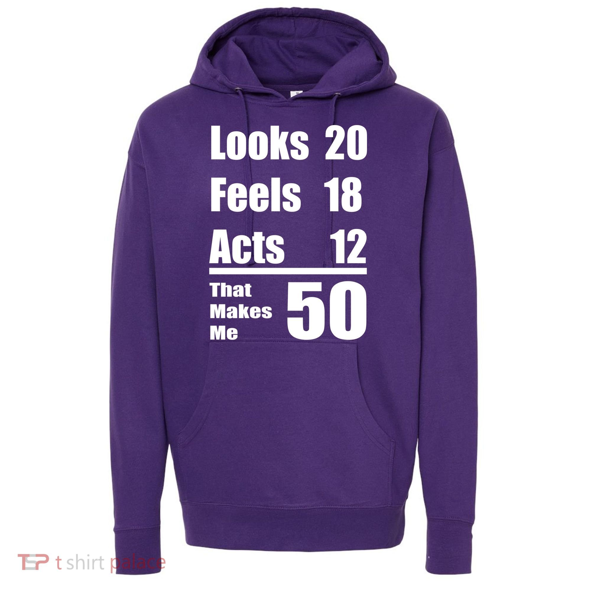 Funny 50th Birthday Fifty Years Hoodie