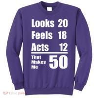 Funny 50th Birthday Fifty Years Sweatshirt thumb 0