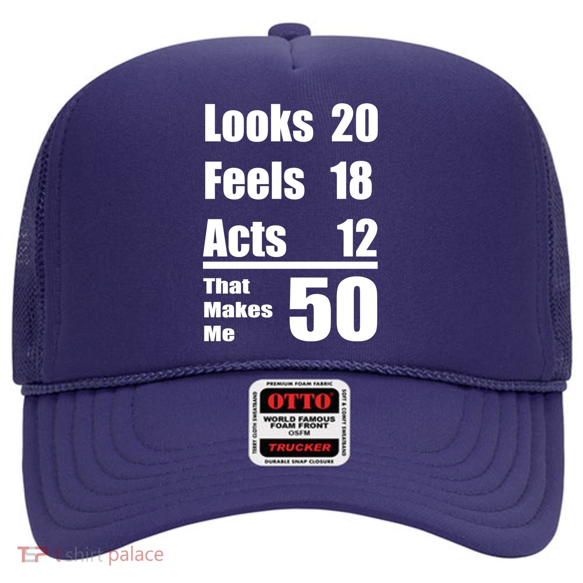 Funny 50th Birthday Fifty Years Hat