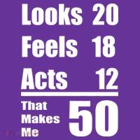 Funny 50th Birthday Fifty Years Visor thumb 3
