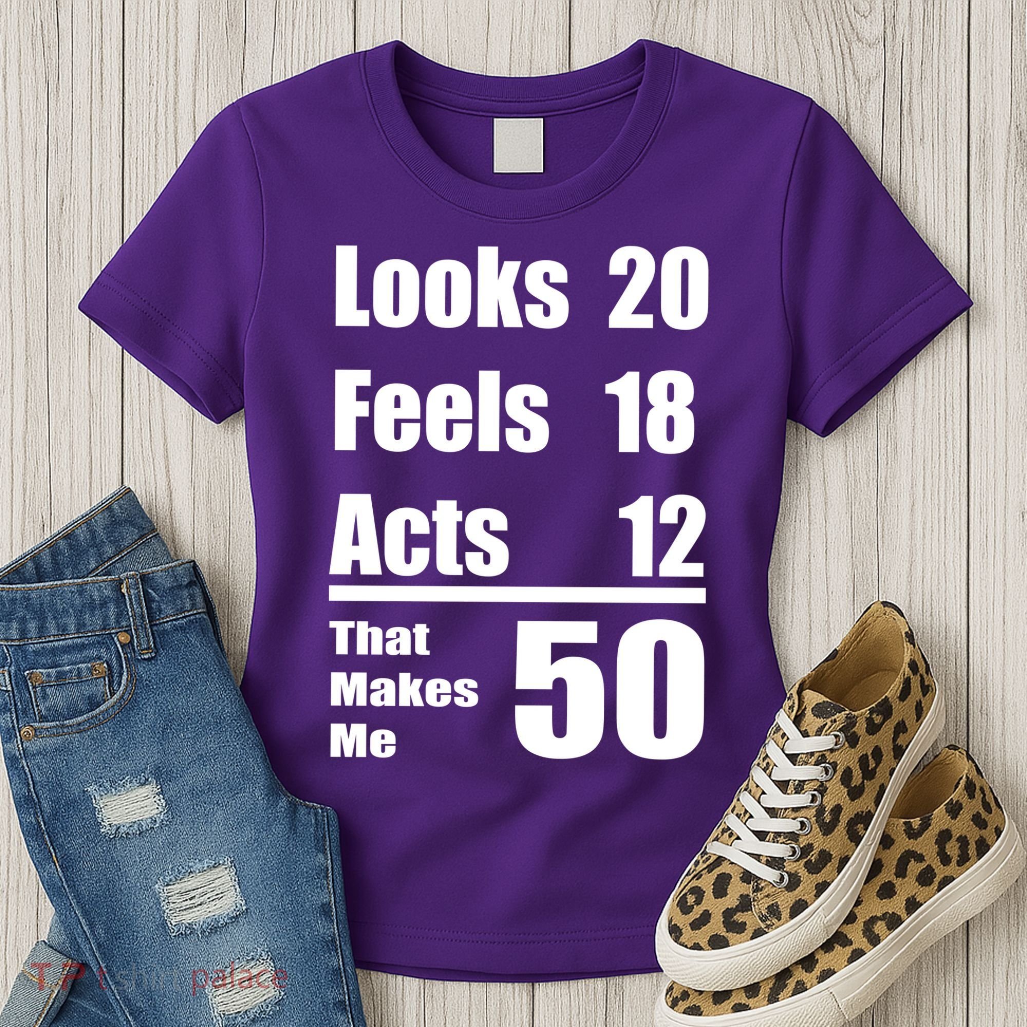 Funny 50th Birthday Fifty Years Women's T-Shirt