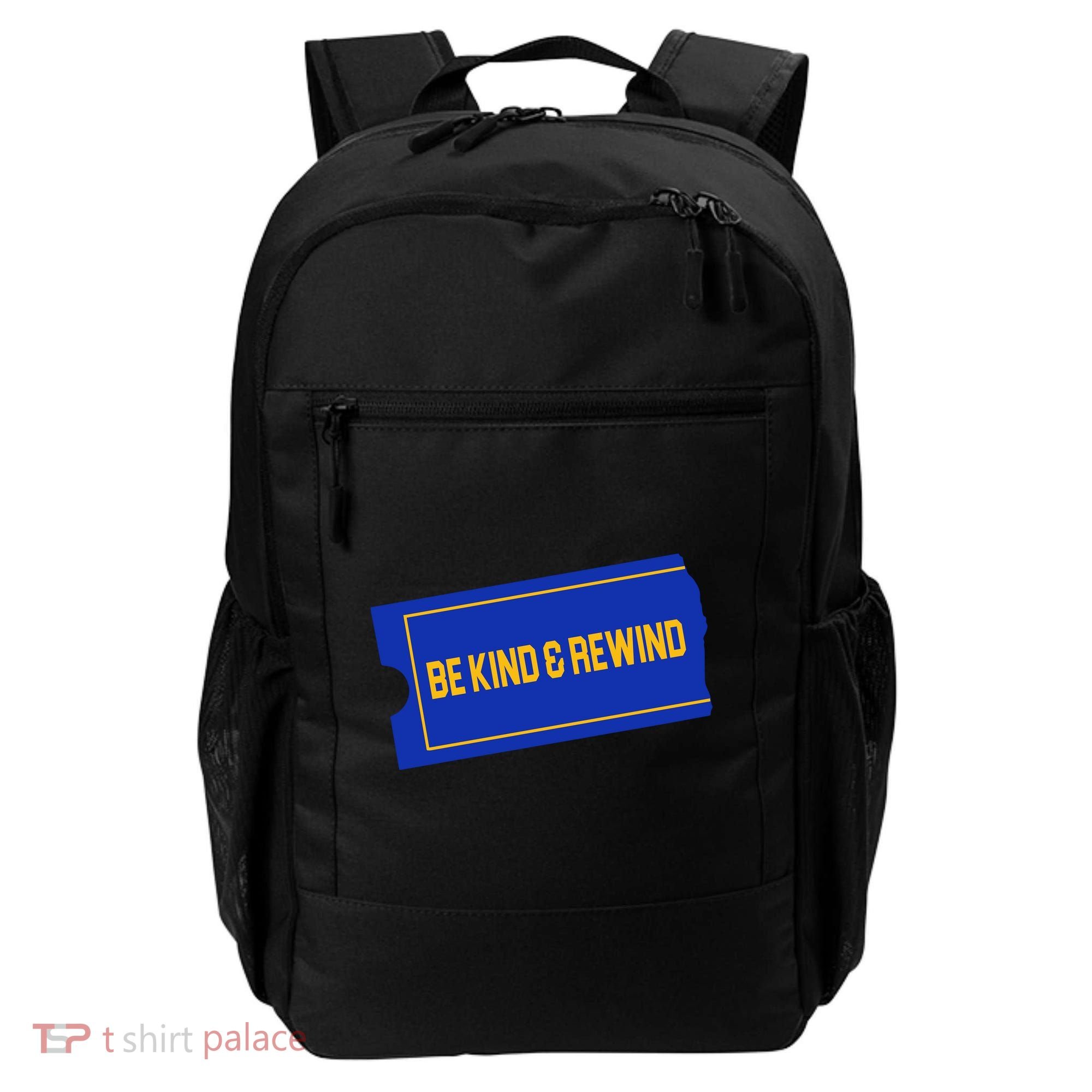 Funny 90s Be Kind Rewind Backpack