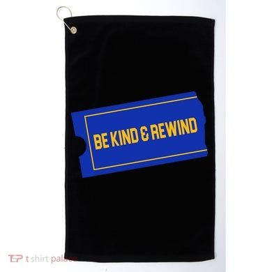 Funny 90s Be Kind Rewind Golf Towel