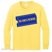 Funny 90s Be Kind Rewind Kids Long Sleeve Shirt thumb 0