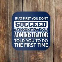 Funny Administrator Coaster thumb 0