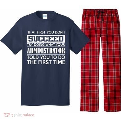 Funny Administrator Pajama Set